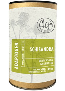 Adaptogen Schisandra Berry Whole (Loose Tea Organic, Tube) - 100g