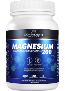 Magnesium Bisglycinate 200mg - 120 V-Caps