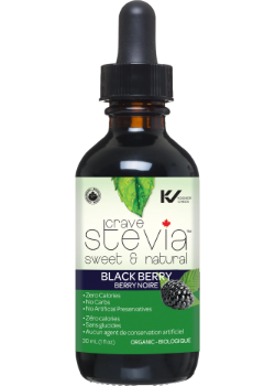 Liquid Stevia Drops (Blackberry) - 30ml