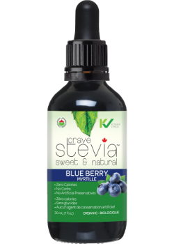 Liquid Stevia Drops (Blueberry) - 30ml