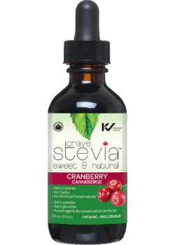 Liquid Stevia Drops (Cranberry) - 30ml