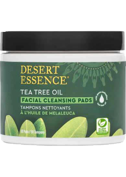 Tea Tree Oil Facial Cleansing Pads - 50 Pads