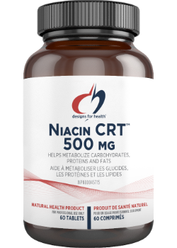 Niacin CRT 500mg - 60 Tabs