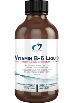 Vitamin B6 Liquid (Raspberry) - 118ml