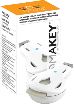 AromaKey USB Diffuser (White) - 1 Unit