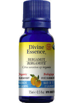 Bergamot Oil (Organic) - 15ml