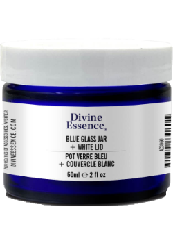 DIY Cream Jar (Blue Glass) - 60ml