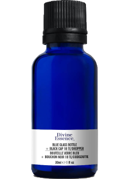 DIY Empty Dropper Bottle (Blue Glass) - 30ml