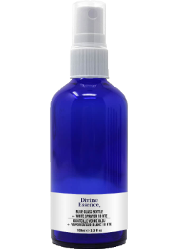 DIY Empty Spray Bottle (Blue Glass) - 100ml