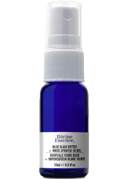 DIY Empty Spray Bottle (Blue Glass) - 15ml