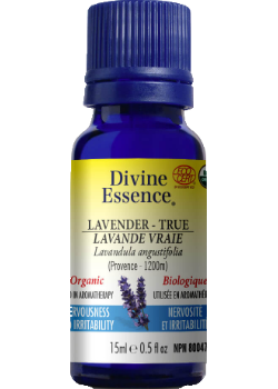 Lavender Oil (True Provence, Organic) - 15ml