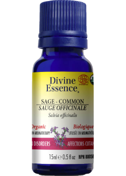 Sage Oil (Common, Organic) - 15ml