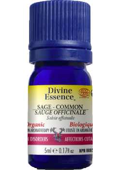 Sage Oil (Common, Organic) - 5ml