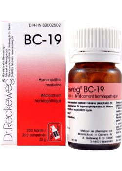 Tissue Salt Combination BC-19 - 200 Tabs