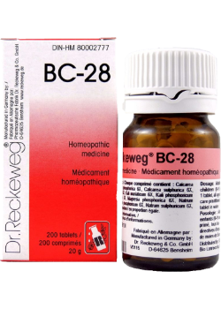 Tissue Salt Combination BC-28 - 200 Tabs