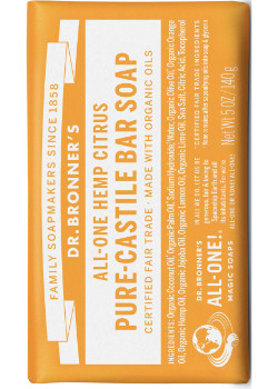 DR. BRONNER'S MAGIC SOAPS ALL-ONE HEMP LEMON PURE-CASTILE SOAP, 5 OZ