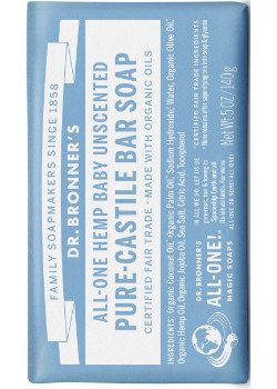 Dr. Bronner's Magic Soap (Unscented) - 140g