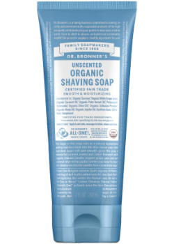 Organic Shaving Soap (Unscented) - 207ml