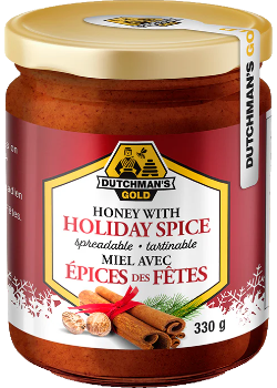 Honey With Holiday Spice (Spreadable) - 330g