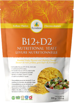 B-12 + D2 Nutritional Yeast - 300g
