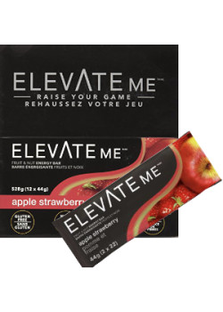 Elevate Me (Apple Strawberry) - 12 X 44g Bars - Elevate Me