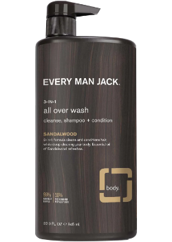 3-In-1 All Over Wash Cleanse + Shampoo + Condition (Sandalwood) - 945ml