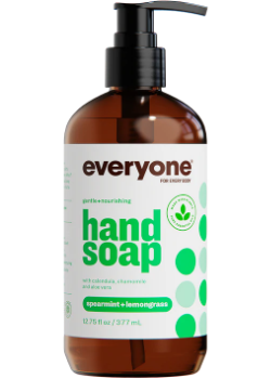 Hand Soap (Spearmint + Lemongrass) - 377ml