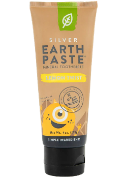 Silver Earthpaste Natural Toothpaste (Lemon Twist) - 113g