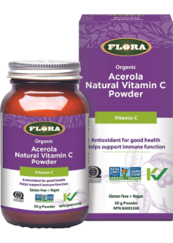 Organic Acerola Natural Vitamin C Powder - 50g