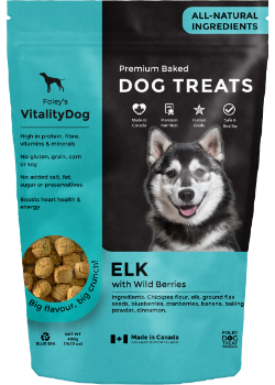 Premium Baked Dog Treats (Elk With Wild Berries) - 400g