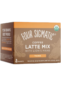 Coffee Latte Mix With Lion's Mane (Think) - 10 Packets