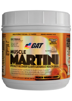 Muscle Martini (Peach Mango) - 30 Servings - Gat