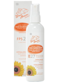 Kids Natural Mineral Sunscreen Spray SPF27 - 90ml