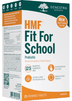 HMF Fit For School (Shelf-Stable, Natural Strawberry Vanilla) - 25 Chew Tabs