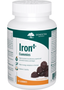 Iron Plus Gummies (Natural Raspberry) - 60 Gummies