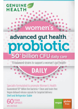Advanced Gut Health Probiotics Women's Daily (50 Billion CFU) - 60 V-Caps