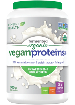 Fermented Organic Vegan Proteins+ (Unflavoured) - 900g