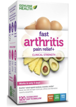 Fast Arthritis Relief+ - 120 Caps - Genuine Health
