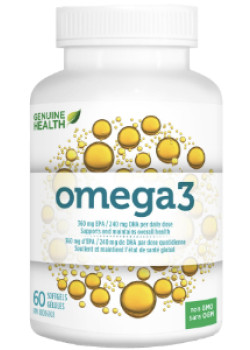 Omega3 (Formerly O3mega) - 60 Softgels - Genuine Health