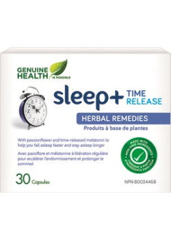 Sleep + - 60 Caps - Genuine Health