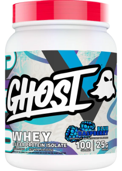 Ghost Whey Clear Protein Isolate (Blue Raspberry) - 640g