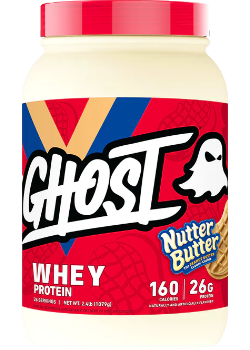Ghost Whey Protein (Nutter Butter) - 1079g