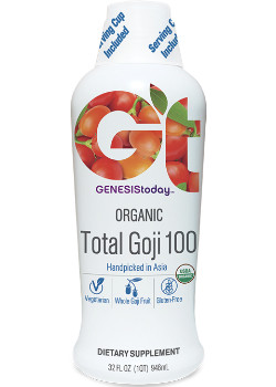 Total Goji 100 - Whole Goji Fruit Juice - 946ml - Genesis Today