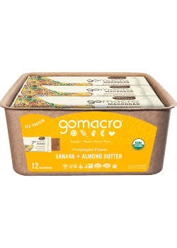 Prolonged Power (Banana + Almond Butter) Bars - 12 x 65g