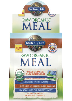 Raw Meal (Vanilla Bean) - 12 Packets - Garden Of Life