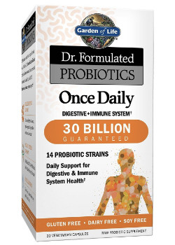 Dr. Formulated Probiotics Once Daily - 30 V-Caps - Garden Of Life