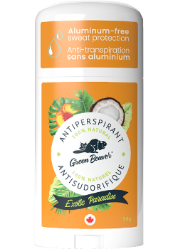 Natural Aluminum-Free Antiperspirant (Exotic Paradise) - 50g