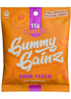 Gummy Gainz (Sour Peach) - 49g