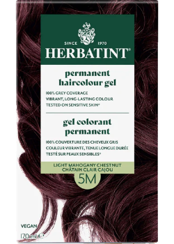 Herbatint Permanent Hair Color (5M Light Mahogany Chestnut) - 135ml