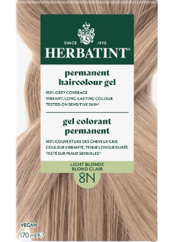 Herbatint Permanent Hair Color (8N Light Blonde) - 135ml